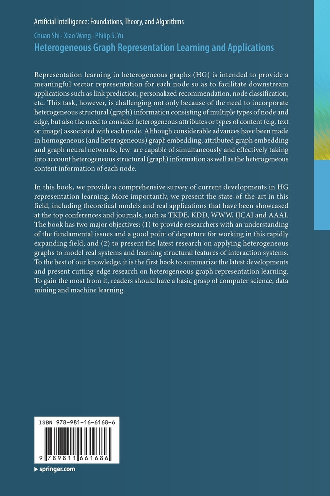 Heterogeneous Graph Representation Learning and Applications