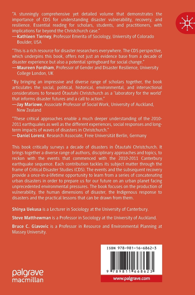 A Decade of Disaster Experiences in Ōtautahi Christchurch A Decade of Disaster Experiences in Ōtautahi Christchurch