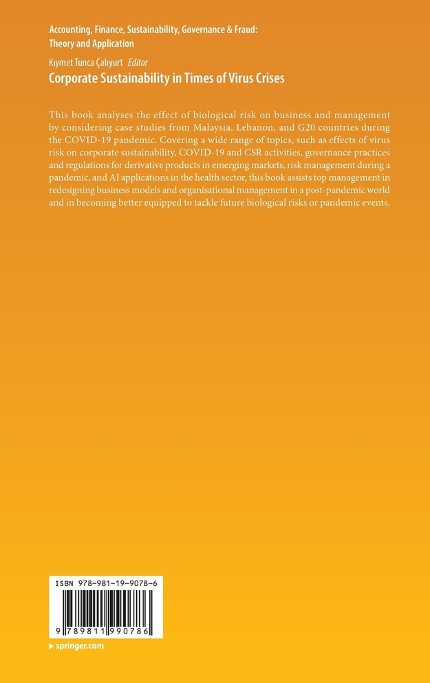 Corporate Sustainability in Times of Virus Crises