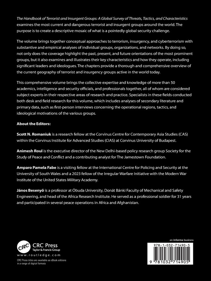 Handbook of Terrorist and Insurgent Groups