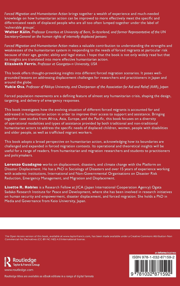 Forced Migration and Humanitarian Action