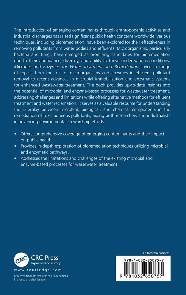 Microbes and Enzymes for Water Treatment and Remediation