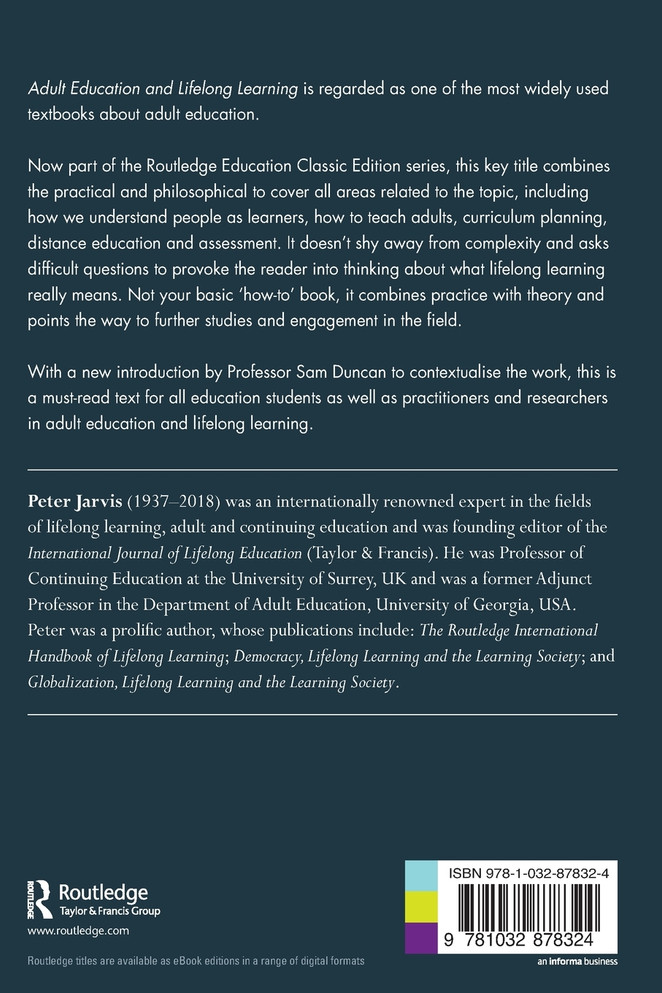 Adult Education and Lifelong Learning