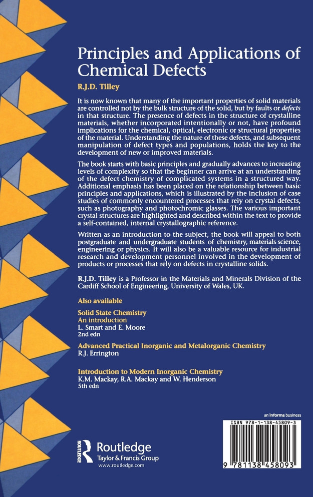 Principles and Applications of Chemical Defects