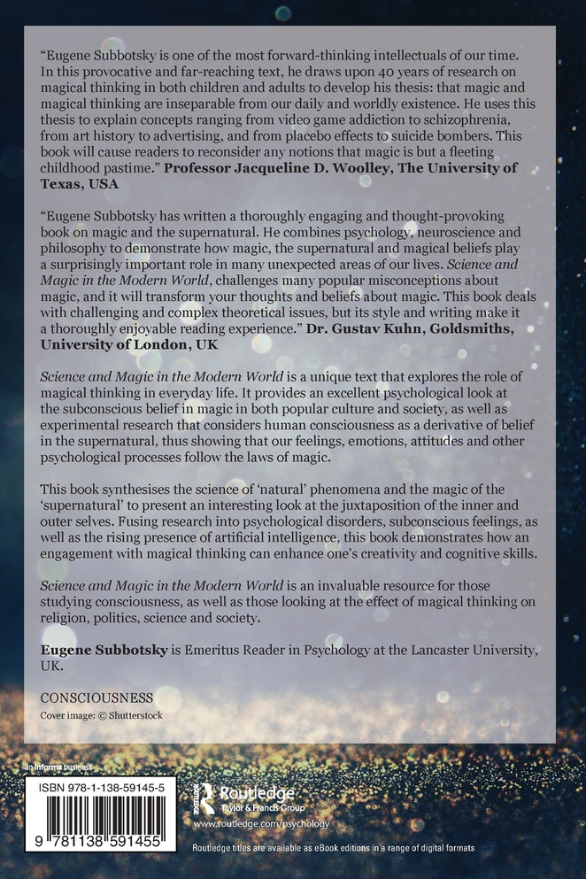 Science and Magic in the Modern World