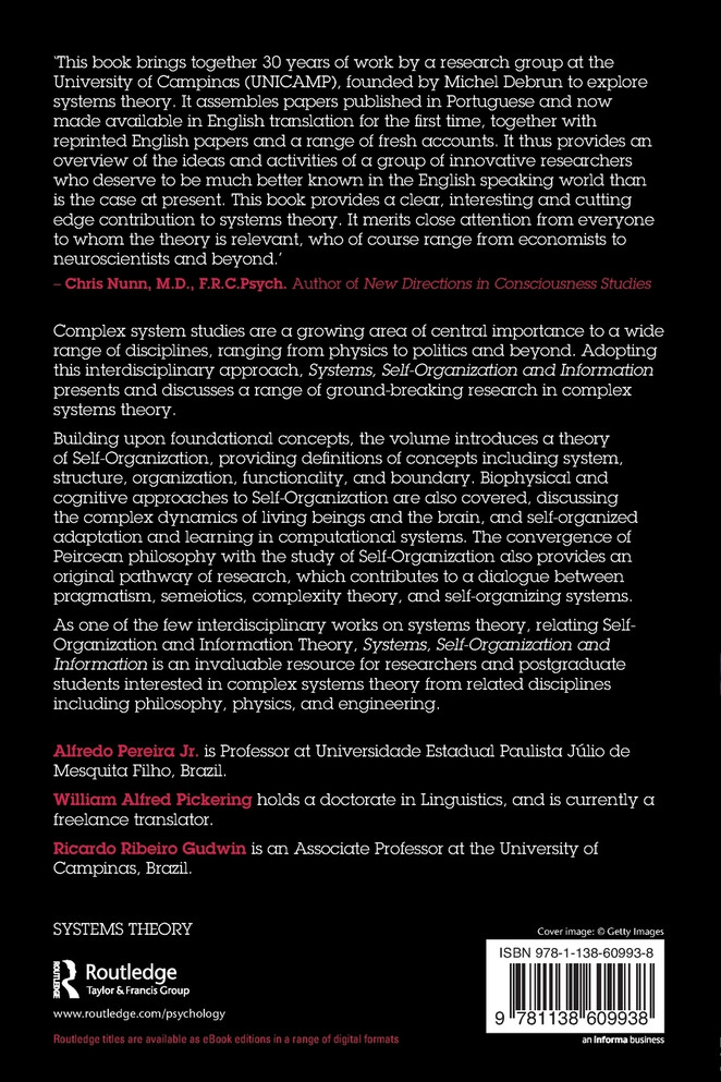 Systems, Self-Organisation and Information