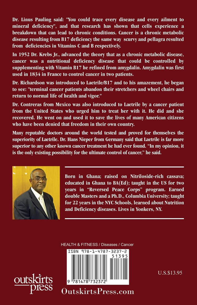 The Case for Cancer as a Deficiency Disease