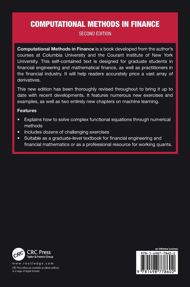 Computational Methods in Finance
