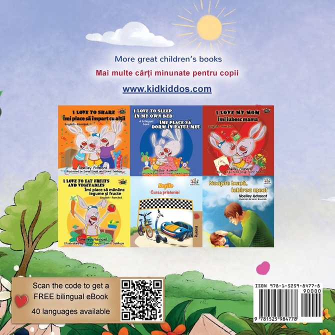 I am Thankful (English Romanian Bilingual Children's Book)