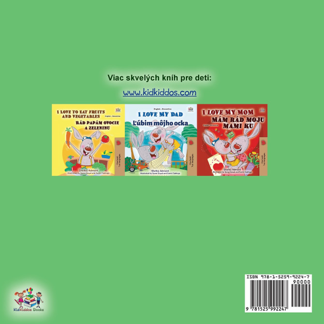 I Love to Brush My Teeth (Slovak Children's Book)