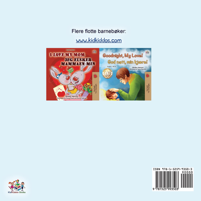 I Love My Dad (Norwegian Book for Kids)