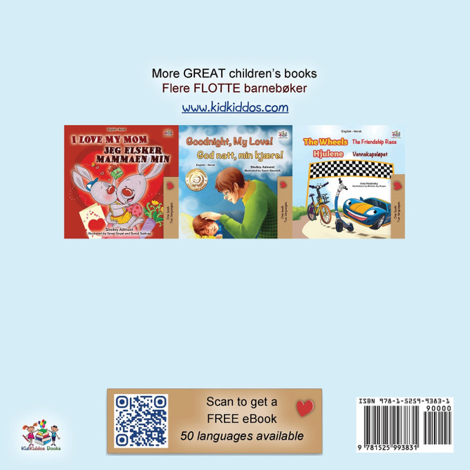 I Love to Help (English Norwegian Bilingual Children's Book)