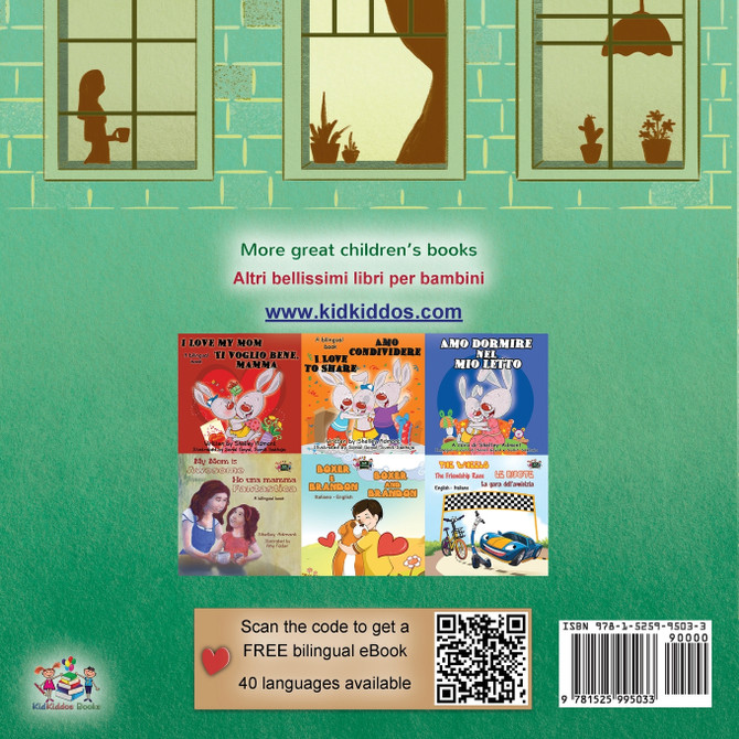 From My Window (English Italian Bilingual Kids Book)