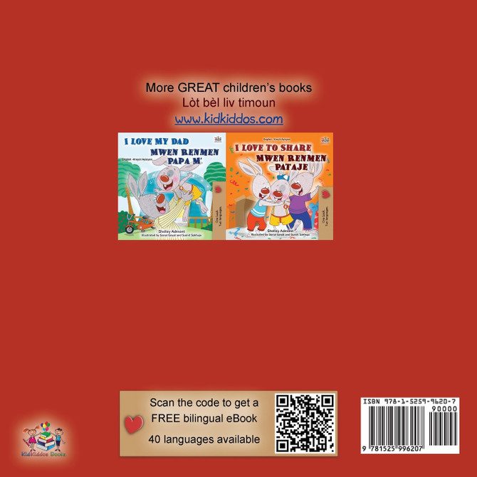 I Love My Mom (English Haitian Creole Bilingual Book for Kids)