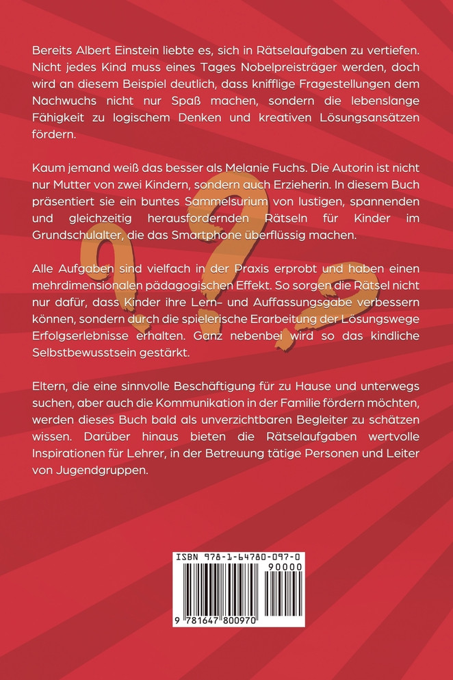 Das große Rätselbuch für clevere Kinder (ab 8 Jahre)