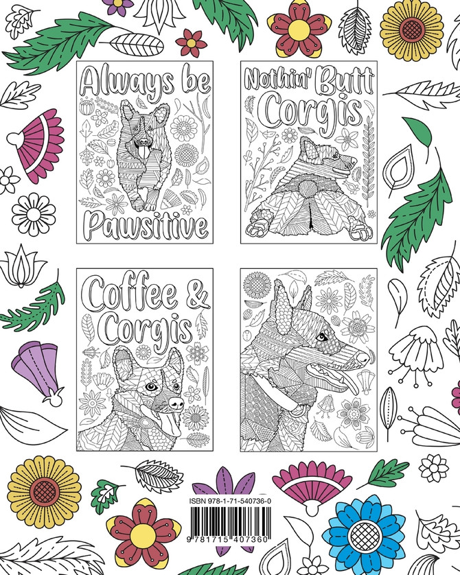 Corgi Coloring Book