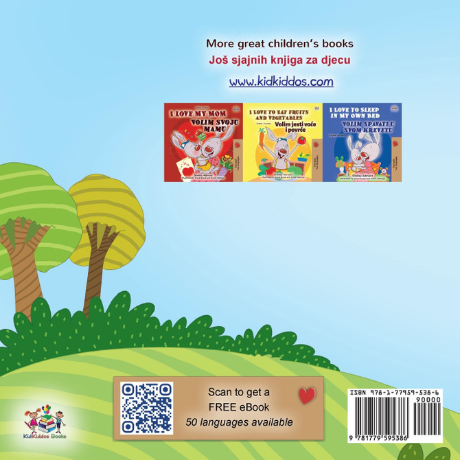 I Love Summer (English Croatian Bilingual Children's Book)