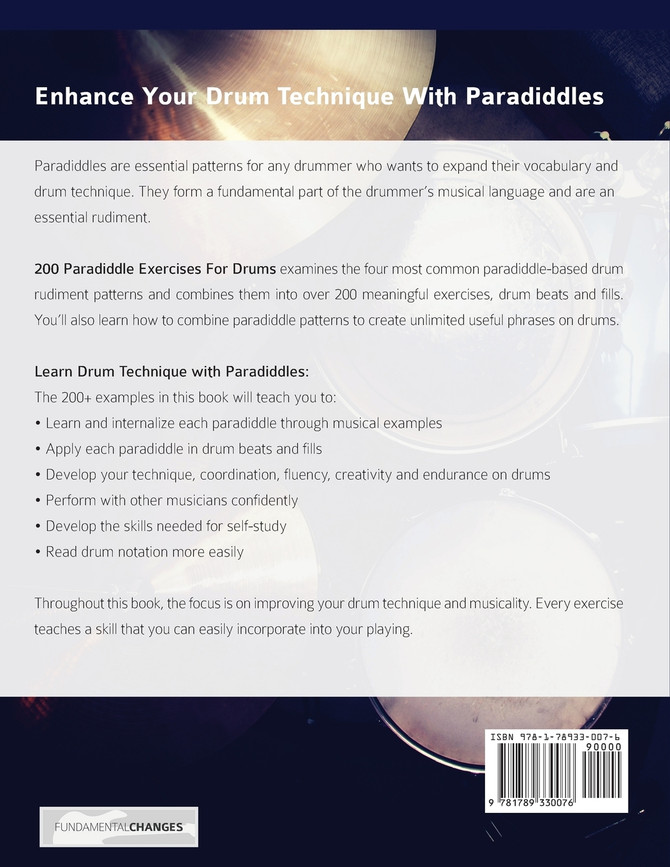 200 Paradiddle Exercises for Drums