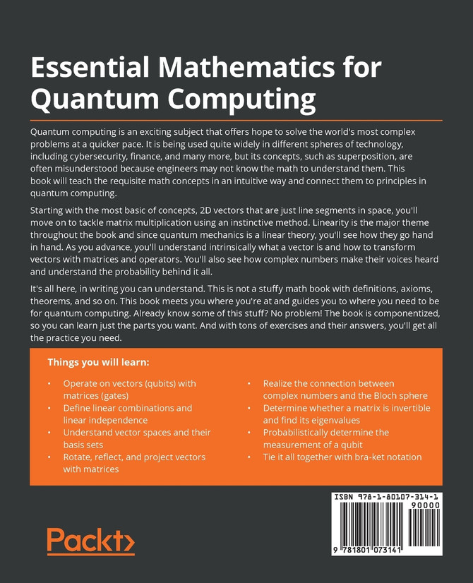 Essential Mathematics for Quantum Computing