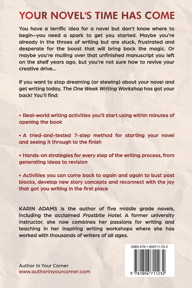 The One Week Writing Workshop