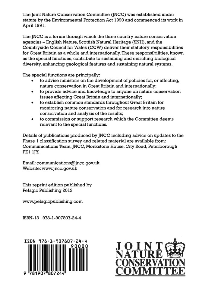 Handbook for Phase 1 Habitat Survey - Field Manual