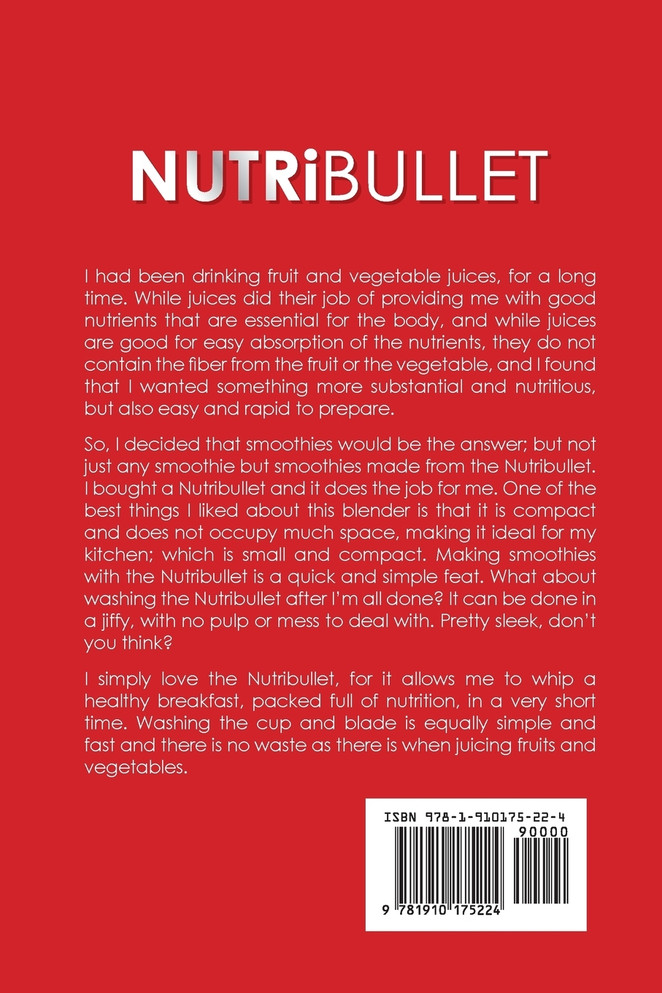 Nutribullet Recipe Book