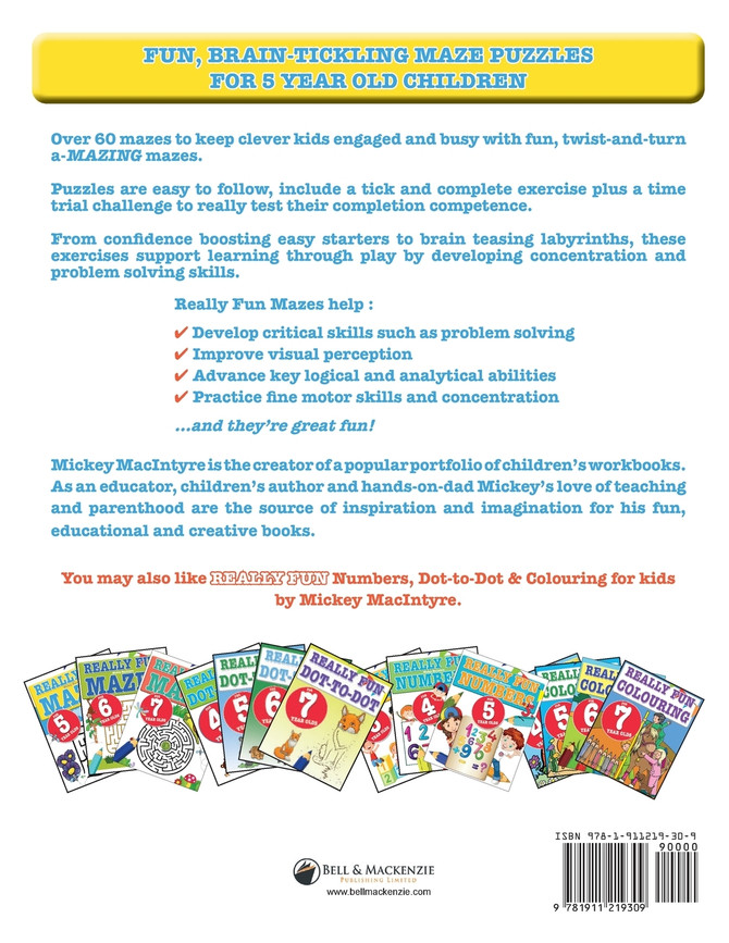 Really Fun Mazes For 5 Year Olds