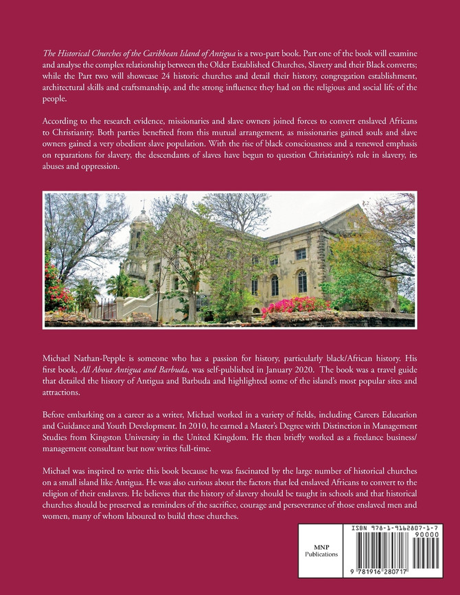 Historical Churches Of The Caribbean Island Of Antigua