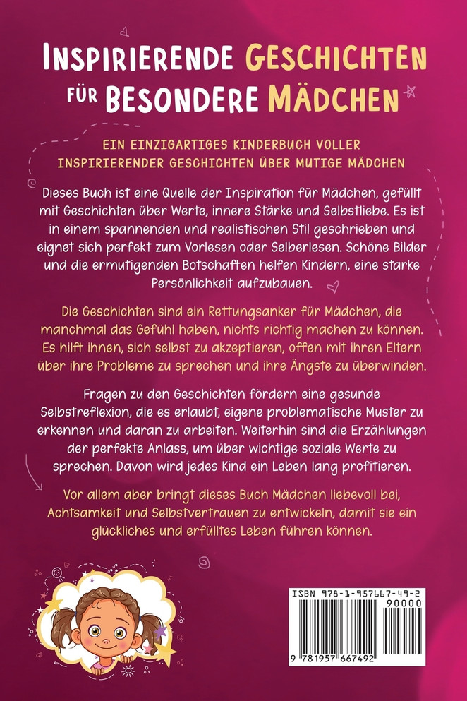 Inspirierende Geschichten für besondere Mädchen