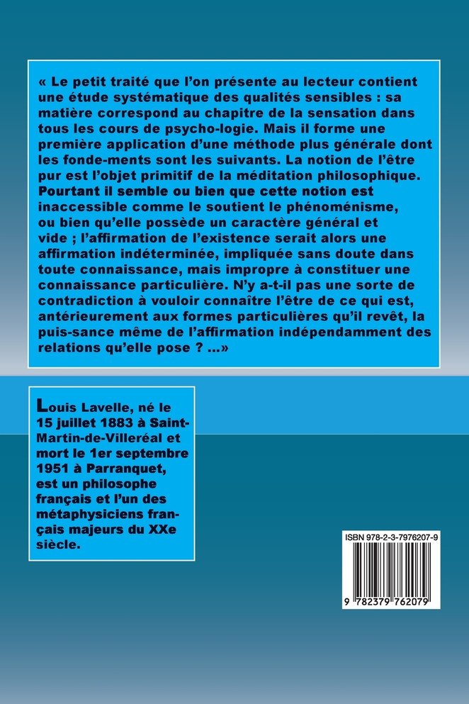 La dialectique du monde sensible