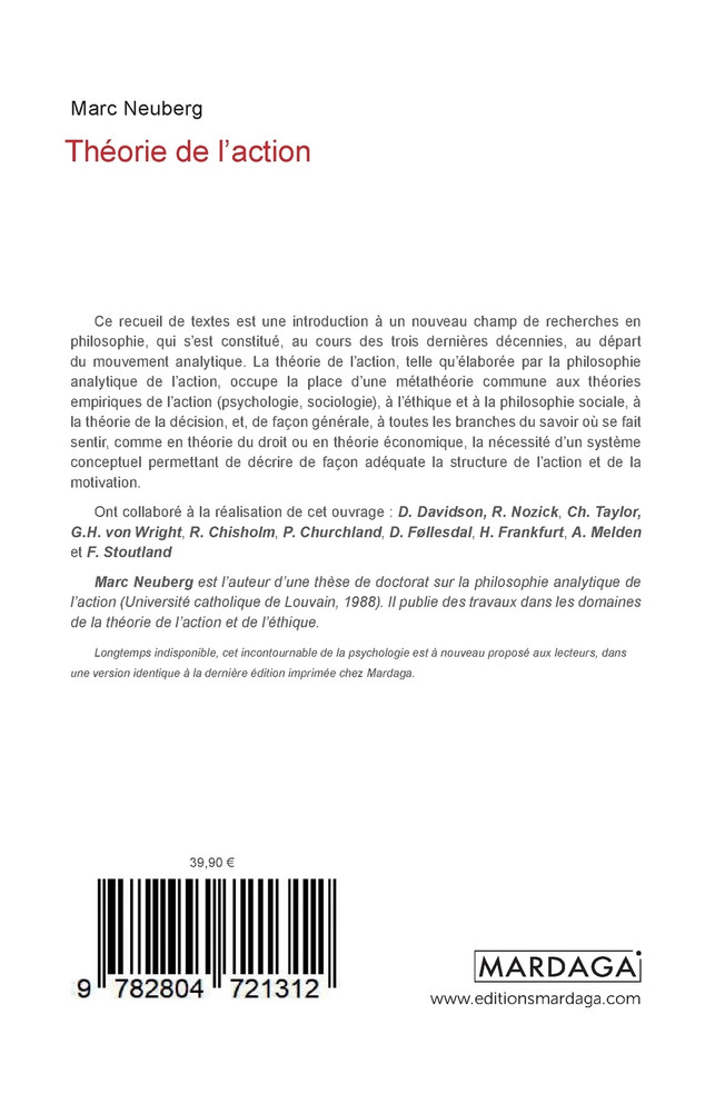 Théorie de l'action