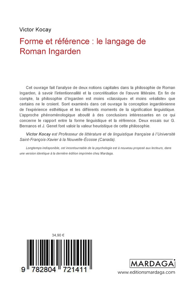 Forme et référence