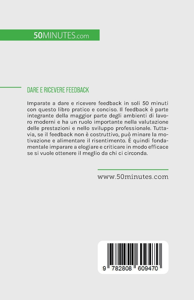 Dare e ricevere feedback