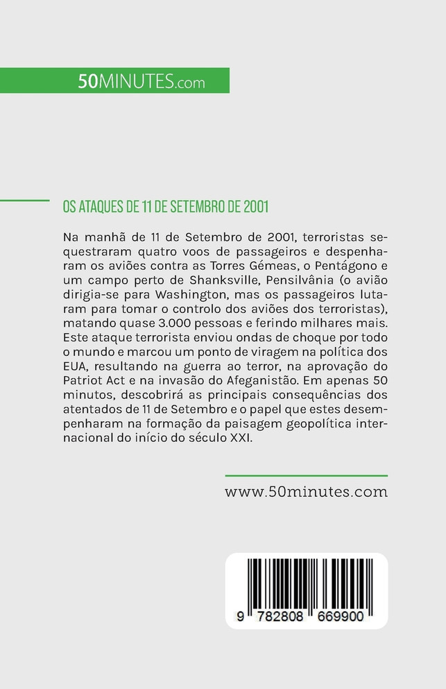 Os ataques de 11 de Setembro de 2001