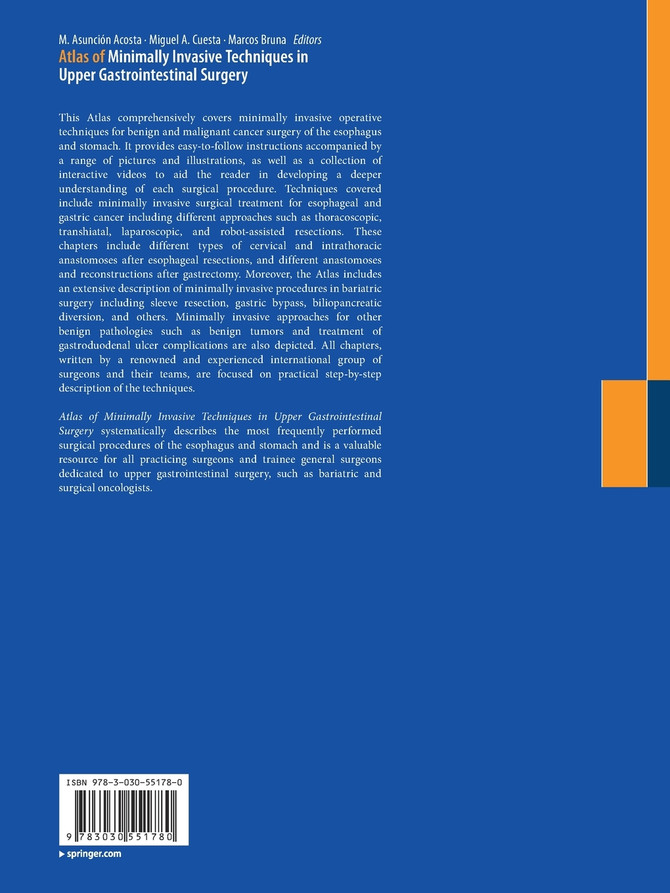 Atlas of Minimally Invasive Techniques in Upper Gastrointestinal Surgery