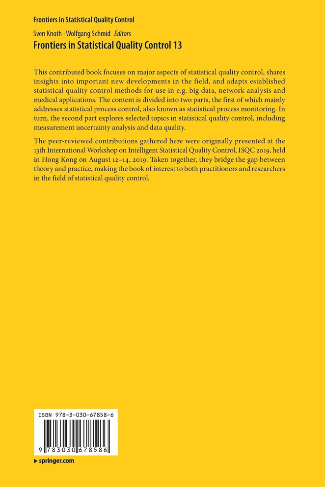 Frontiers in Statistical Quality Control 13