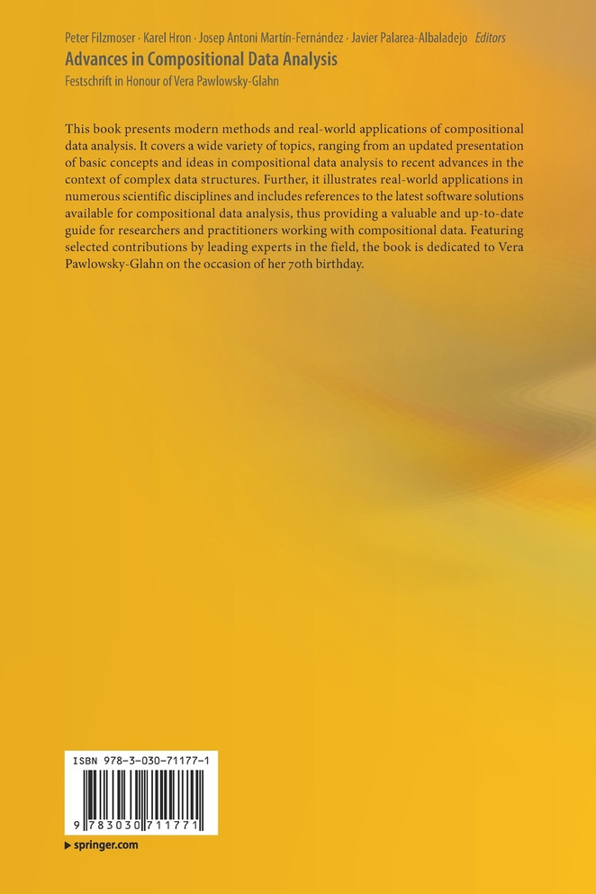 Advances in Compositional Data Analysis