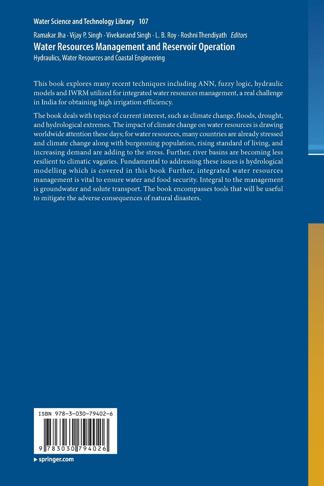 Water Resources Management and Reservoir Operation