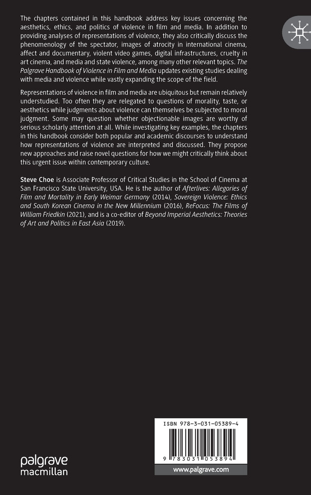 The Palgrave Handbook of Violence in Film and Media