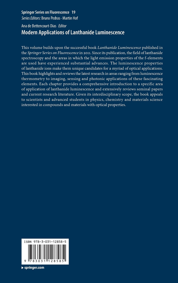 Modern Applications of Lanthanide Luminescence