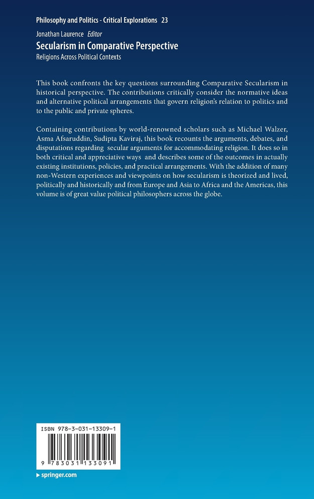 Secularism in Comparative Perspective