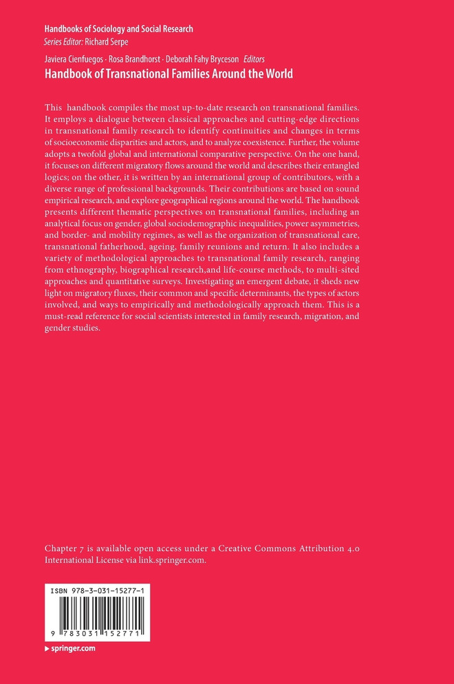 Handbook of Transnational Families Around the World