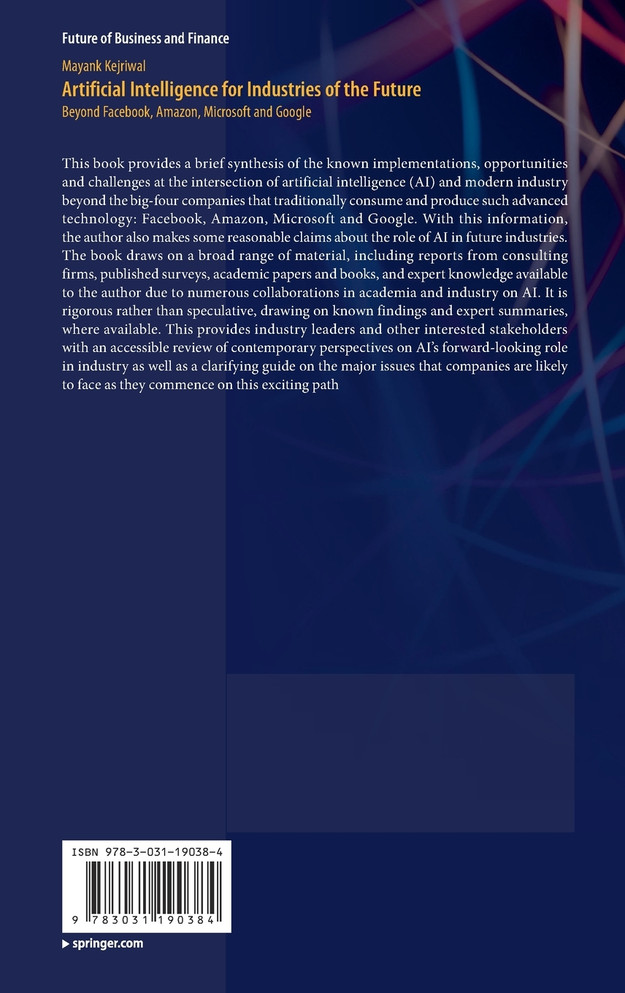 Artificial Intelligence for Industries of the Future
