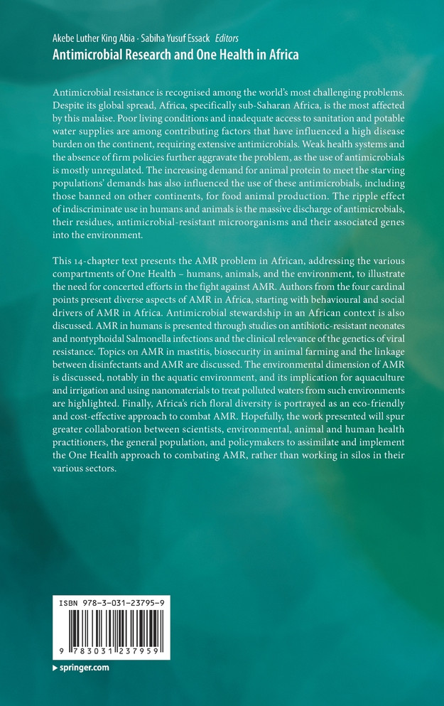 Antimicrobial Research and One Health in Africa