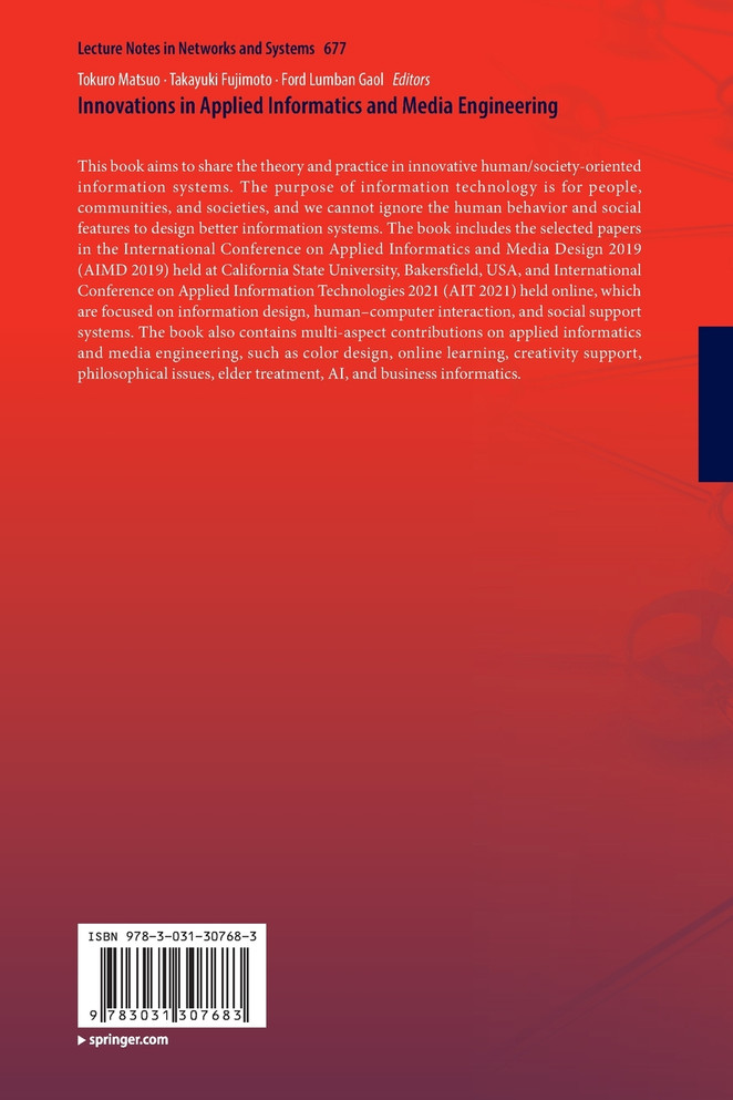 Innovations in Applied Informatics and Media Engineering