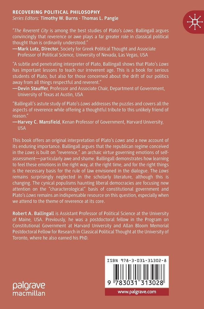 Plato's Reverent City