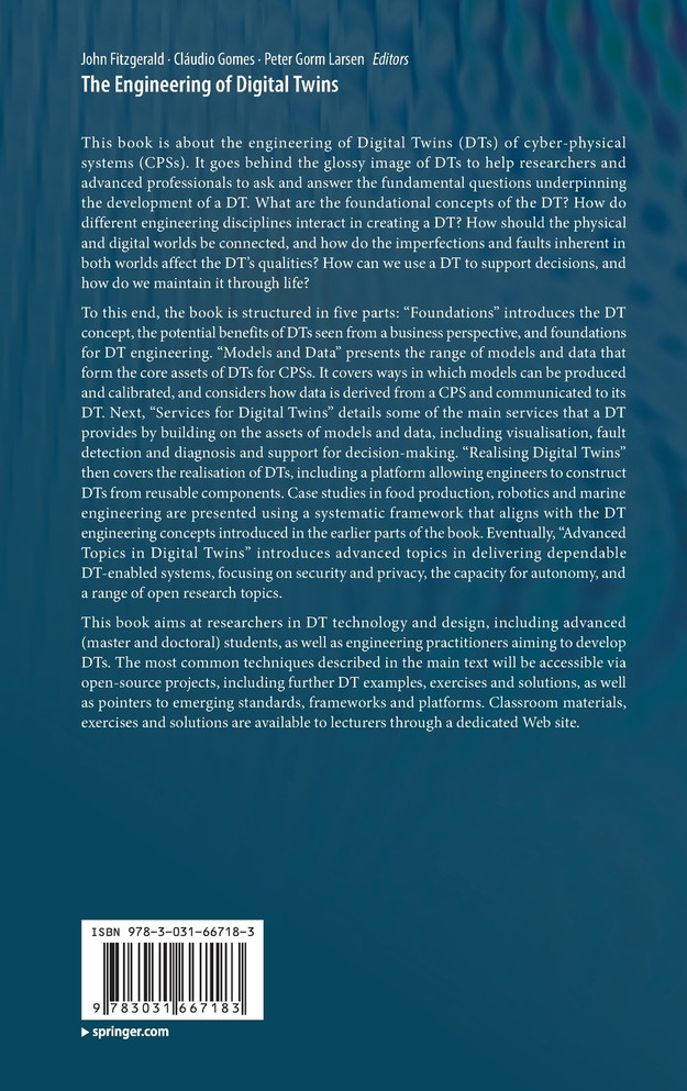 The Engineering of Digital Twins