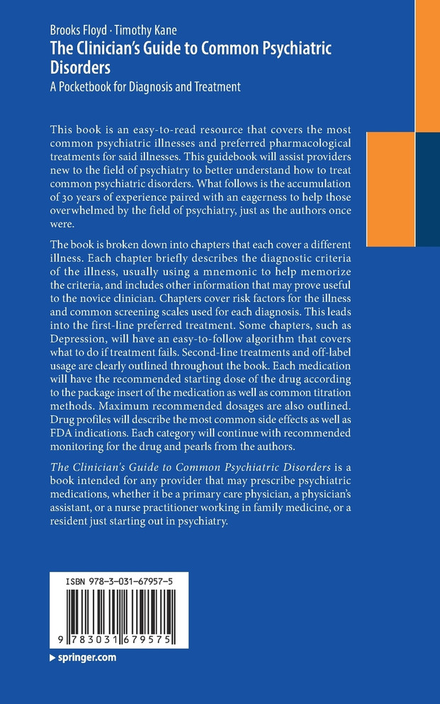 The Clinician's Guide to Common Psychiatric Disorders