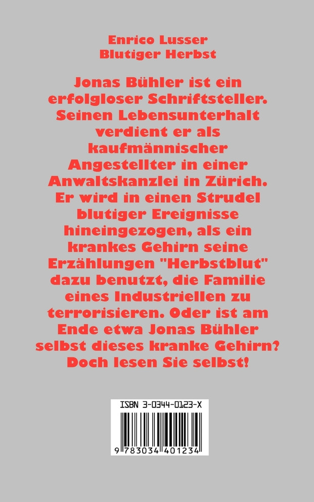 Blutiger Herbst