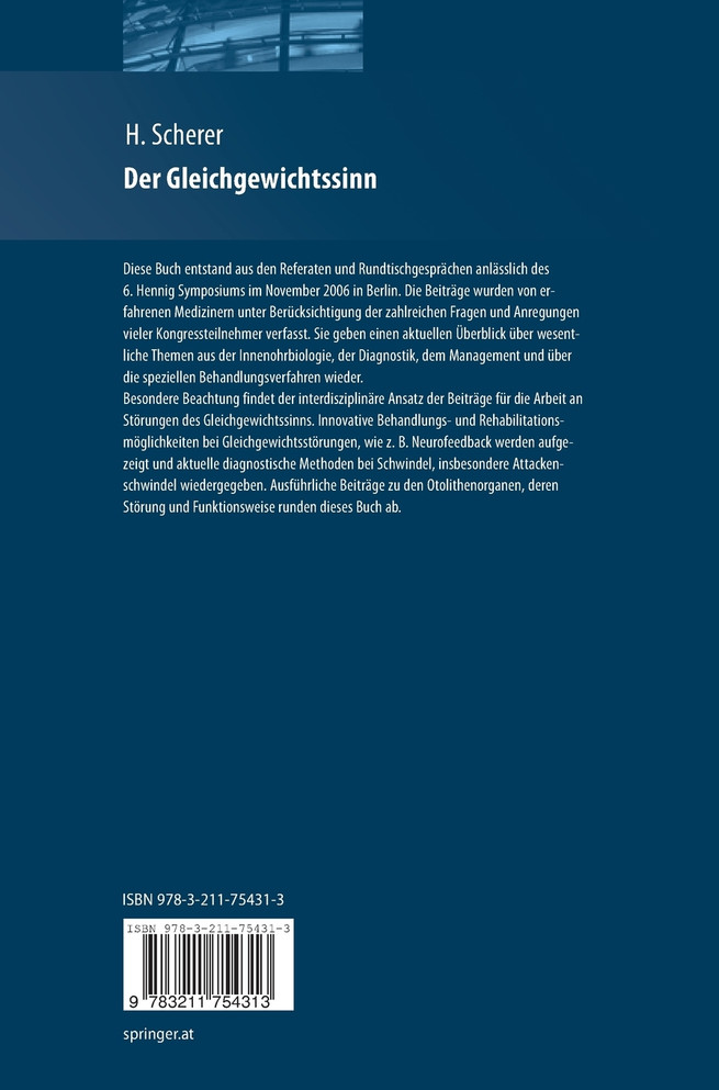 Gleichgewichtssinn